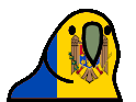 moldovaParrot emote for Discord