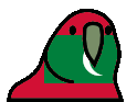 maldivesParrot emote for Discord