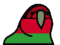 malawiParrot emote for Discord