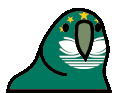 macauParrot emote for Discord