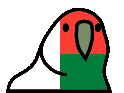 madagascarParrot emote for Discord