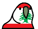 lebanonParrot emote for Discord