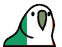 irelandParrot emote for Discord