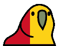 guineaParrot emote for Discord
