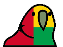guineabissauParrot emote for Discord