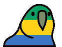 gabonParrot emote for Discord