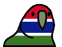 gambiaParrot emote for Discord