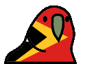 easttimorParrot emote for Discord