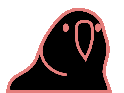darkmodeParrot emote for Discord