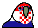 croatiaParrot emote for Discord