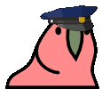copParrot emote for Discord