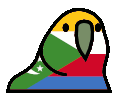 comorosParrot emote for Discord