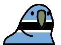 botswanaParrot emote for Discord