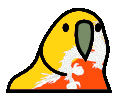 bhutanParrot emote for Discord
