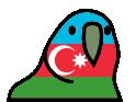 azerbaijanParrot emote for Discord