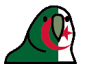 algeriaParrot emote for Discord