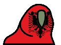 albaniaParrot emote for Discord