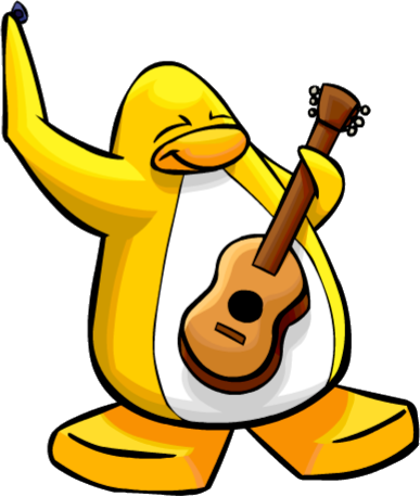 ClubPenguinGuitarPlayer emote for Discord
