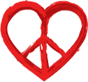 PeaceSignHeart emote for Discord