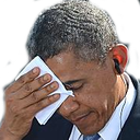 Obamasweat emote for Discord