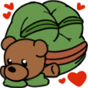 pepe_bearhug emote for Discord
