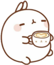 Molang_coffee emote for Discord