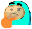 hmmmmm_amongus emote for Discord