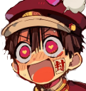 hanako_love emote for Discord