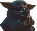 Baby_yoda_frog_face emote for Discord