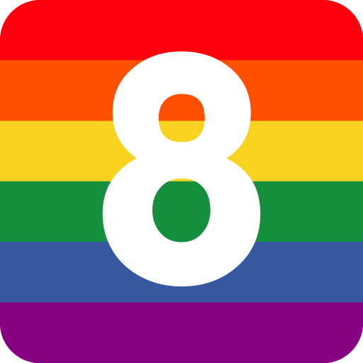 rainbow_indicator_eight emote for Discord