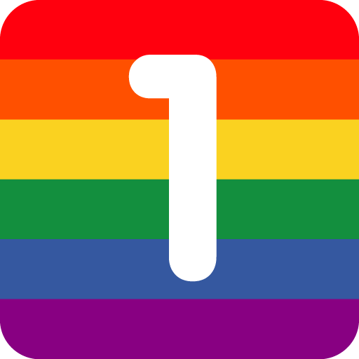 rainbow_indicator_one emote for Discord