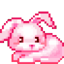 pink_bunny emote for Discord