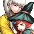 angie_and_himiko_hug emote for Discord
