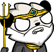 poseidon_panda emote for Discord