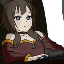 27_MeguminLurk emote for Discord