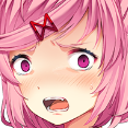natsuki_huh emote for Discord