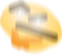 thonkhypertriggered emote for Discord
