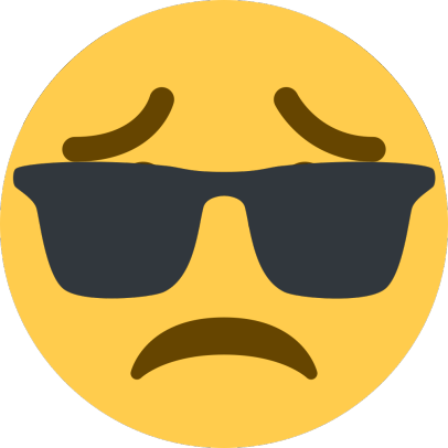 sadshades emote for Discord