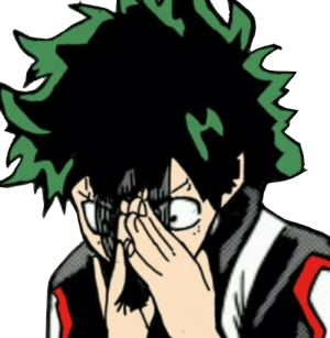 Deku_facepalm emote for Discord