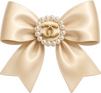 Chanel_beige_bow emote for Discord