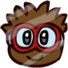 ShinyBrownPuffle emote for Discord