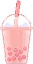 Bubble_Tea_Pink emote for Discord