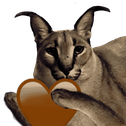 FloppaBRheart emote for Discord