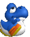 bluebabyyoshi emote for Discord