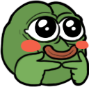 pepe_shy emote for Discord