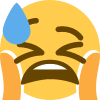 feduptiredface emote for Discord