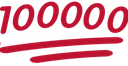 100000 emote for Discord
