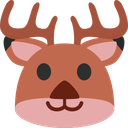 reindeerblob emote for Discord
