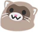 ferretblob emote for Discord