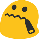 blobzippermouth emote for Discord